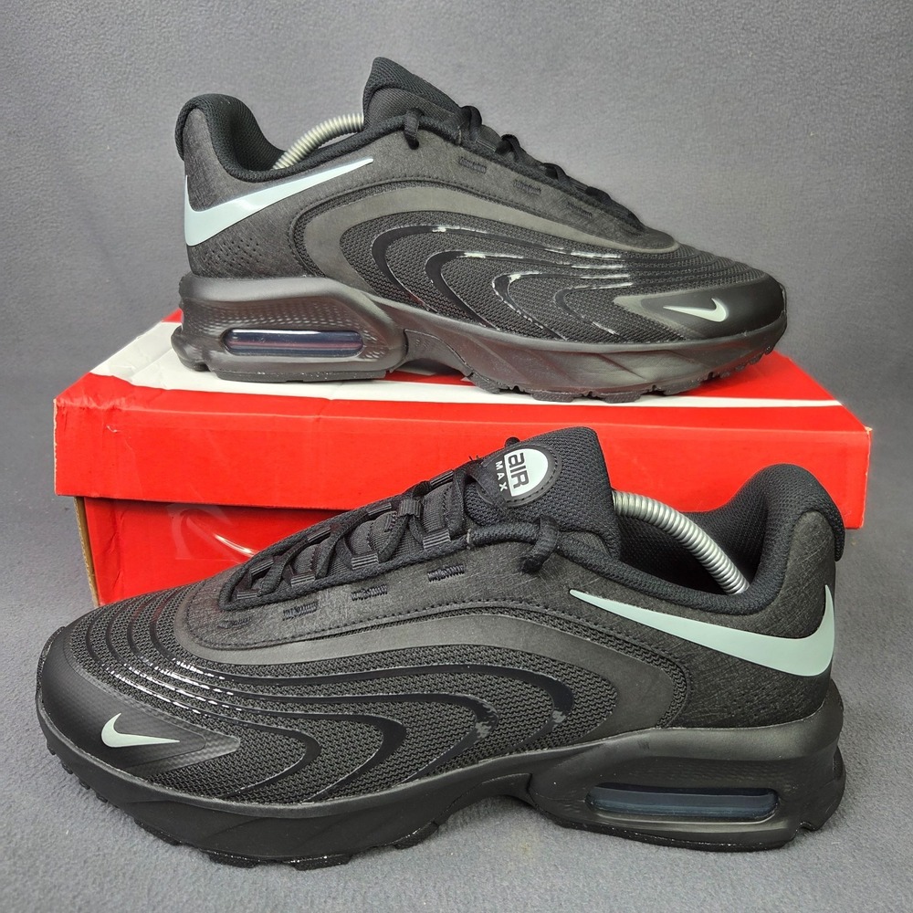 Nike Men's Air Max Fire Shoes Black Light Pumice Size 11.5 IR0819-006 NEW in Box